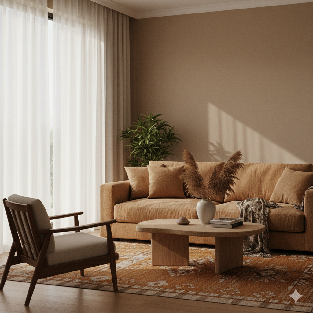 2026 流行色指南:如何運用「暖柔沙」打造空間氛圍